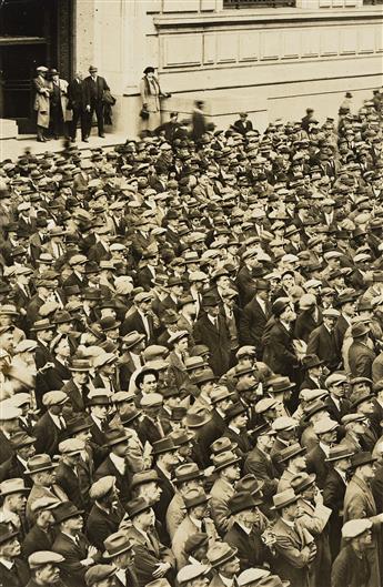 (STANDING ROOM ONLY) A selection of approximately 44 press photographs of crowds. 1912-55.